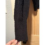 Free People 'Found My Friend Cardi' Medium Boho Black Oversized Great Condition Photo 3