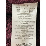 Free People Beach Lena Knit Sweater PulloverShorts Set Size S NWOT Purple Photo 8