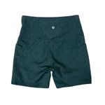 LegEnd Green Camo Print High Waist Pocket Biker Shorts Athletic Small Women's Photo 1