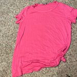 emma's closet Emma’s Closet hot pink crew neck short sleeve shirt size small Photo 0