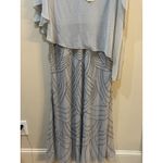 J Kara Women's Pop Over with Beaded Bottom Silver Size 16 Photo 3