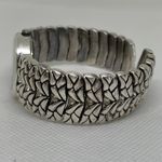 Chico's Chico’s silver tone women watch 26mm round case mop dial quartz size 7” running Photo 2