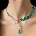 8 Other Reasons Emerald Drops Necklace in Silver New Womens Rhinestone Photo 7