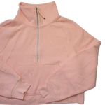 Lululemon NWT Scuba Oversized Funnel Neck in Peach Satin Fleece Sweatshirt M/L Photo 1