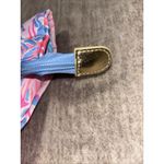 Lilly Pulitzer  Pink Foldable Tote Bag Folds & Zips For Storage NWOT Photo 7