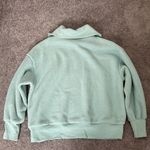 A New Day Faux Sherpa Quarter Zip Sweatshirt Photo 2