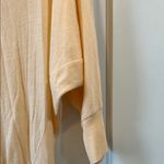 Bordeaux  Semi Sheer Peachy Orange Dolman Sleeve Boxy Fit Blouse - Size Small Photo 4