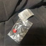 Lulus NWOT Lush Loveliness Black Floral Jacquard Tie-Strap Midi Dress Photo 8