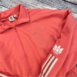 Adidas Adicolor 3D Trefoil Track Zip-Up Sweatshirt | Rose Pink Photo 3