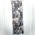 Nasty Gal  High Waisted Tie dye Wide Leg Pants Cream Photo 1