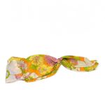 VASSAR APACHE Vintage Scarf Vibrant Floral Print NEW Orange Photo 8