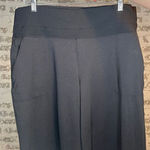 Athleta | women black straight wide leg athletic pants Photo 0
