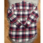 Madewell  Classic Ex-boyfriend Plaid Flannel - Blue and Red Plaid Size Small Photo 5
