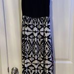Flowy Maxi Dress Black Photo 1