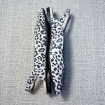 Naked Feet Leva Leopard Print Leather Upper Slingback Flats Women’s Size 9M🧡 Brown Photo 2