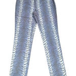 AZI Stylish Blue and White animal Patterned jeans brand new Size 8 Photo 0
