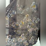 Xhilaration Brown and Yellow Flutter Sleeve Kimono Relaxed Fit (804) Photo 7