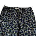 Michael Kors  Blue Floral Mid Rise Ankle Pants Women's Size 10 | 47-45 Photo 3
