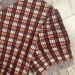 ZARA Trafaluc Plaid Knit Top – Blair Waldorf Preppy Y2K Academia Vibes Photo 1