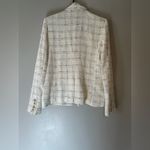 Generation Love NWT Generational Love Eliza Windowpane Tweed Blazer Photo 6