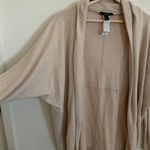 Forever 21 Slouchy Tan Cardigan Photo 2