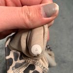 Lululemon  Leopard Print Sports Bra with Pink Straps Photo 7