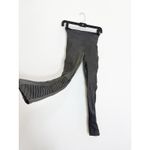 Spanx Faux Leather Moto Leggings Size XS Grunge Emo Chic Photo 11