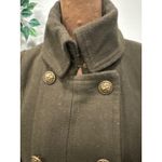Worthington  Vintage Wool Blend Military Style Double Breasted Button Coat M Photo 2
