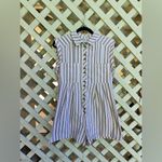 Urban Outfitters ❤️ Zoey Stripe Short Sleeve Playsuit Photo 4