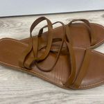 Madewell Brown Leather Strappy Sandals Photo 1