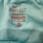 Nike Dri-Fit Tempo Running Shorts Women’s Small Teal Green/Geometric Dot Print Photo 2