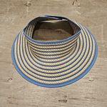 💕ERIC JAVITS💕 Brooke Packable Squishee Visor ~ UPF50+ Blue Mix One Size NWT Photo 6