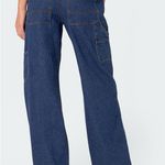 Edikted  Ayla Low Rise Carpenter Jeans SIZE medium Photo 4