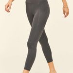 Girlfriend Collective đź’•GIRLFRIENDđź’• Compressive High-Rise 7/8 Legging Moon Charcoal Gray L NWT Photo 4