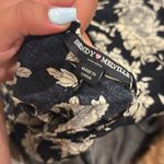 Brandy Melville  Black & Cream Strappy Floral Mini Dress Photo 2