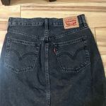 Levi's  high rise denim skirt Photo 7
