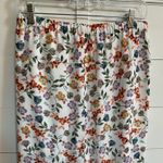 NYDJ Floral Print Pull On Relaxed Cropped Pants XS Women's Casual Summer Photo 9