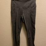 Members Mark  Gray Leggings With Side Pockets Photo 0