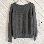 J.Crew Merino Wool Alpaca Waffle Crewneck Sweater in Supersoft Yarn Size Medium Photo 7