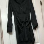 Nasty Gal Black Wrap Fringe Dress Photo 4