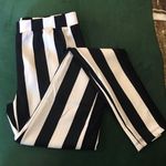 Poof! Blk/Wht Striped Goth Pants Photo 4