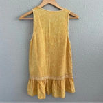 Anthropologie eri + ali Flounce Savoia‎ Top  size XS Sleeveless Photo 2