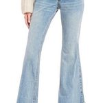 Free People Vintage Raw Hem Flare Jeans Photo 0