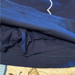 Crown & Ivy  Navy Blue Skort with White scalloped Trim women’s size 12 Photo 7