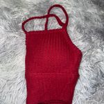 Gilly Hicks Super Cute  Red Top/Bralette With Padding Photo 2
