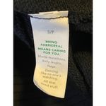 Aerie Black Button Front Cardigan Sweatshirt Casual Comfort Minimalist Soft Girl Photo 4