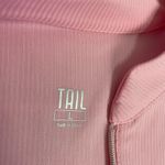 Tail Mariel Polo 1/4 Tie Sleeve Golf Tennis Shirt in Icing Pink Photo 8