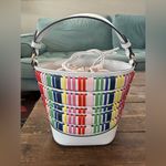 Kate Spade New York Pippa Woven Small Bucket Bag Photo 5