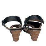 Susina Black Terra Wedge Sandal Photo 7