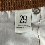 BDG Urban Outfitters SZ 29 Corduroy Pants Straight Leg Hi-Rise Zip-Fly Brown New Photo 7